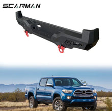 Load image into Gallery viewer, Pickup / multi-fitment Heavy Duty Rear Bumper with Tow Hook