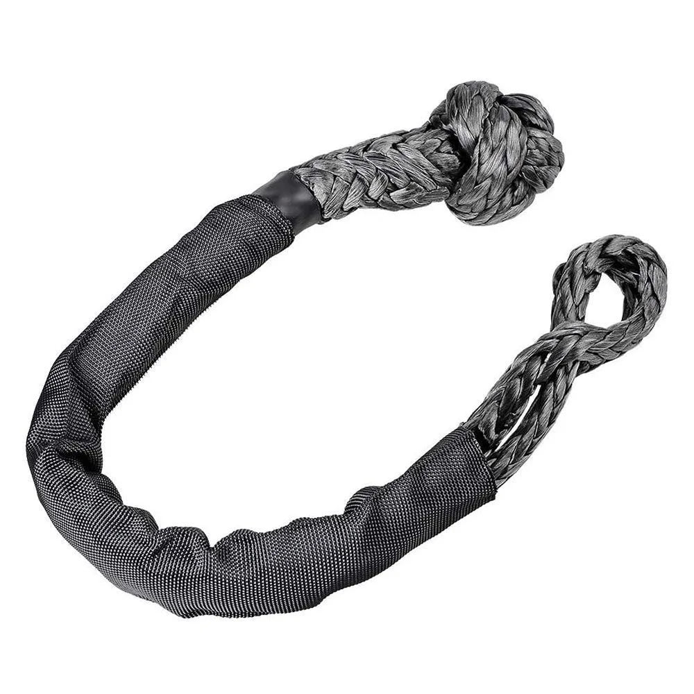 1/2 inch Synthetic Soft Shackle Recovery Rope - Red