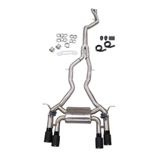 Load image into Gallery viewer, BMW M3 F80 / M4 F82 F83 2014-2020 S55 3.0T Stainless Steel Quad-Tip Valved Sport Catback Exhaust System