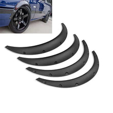 Load image into Gallery viewer, Set of 4 Universal Glossy Black ABS Wide Fender Flares - 2 Front and 2 Rear