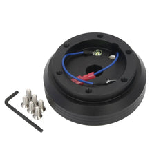 Load image into Gallery viewer, Toyota Corolla 4A-FE Aluminium Steering Wheel Hub Boss Kit - Black