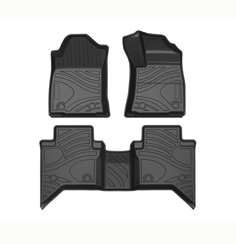 [HIL-FLOOR-002] Toyota Hilux 3D TPE Floor Mats