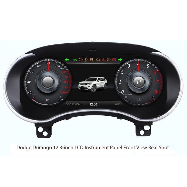12.3 Inch LCD Digital Instrument Cluster for Dodge Durango 2011-2020