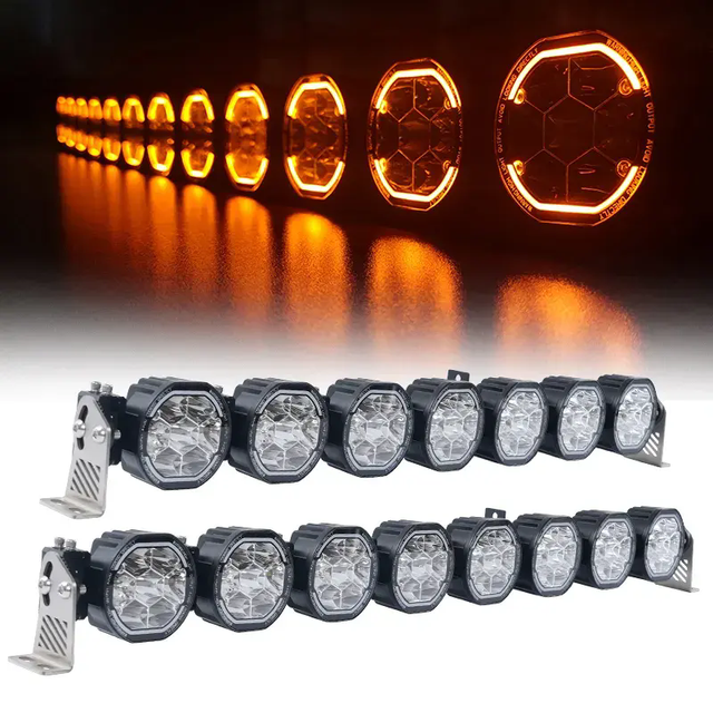 Waterproof roof top LED light bar 22-50 inch for 4WD offroad vehicles