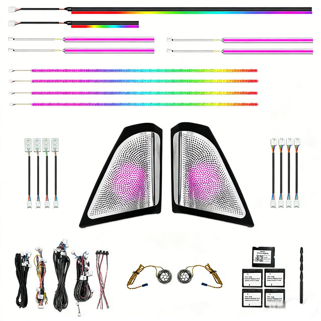 BMW 5 Series F10 64-Colour LED Interior Ambient Light Kit — Premium Vehicle-Specific Ambient Lighting