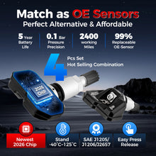 Load image into Gallery viewer, LAUNCH TSENSOR-05S TPMS Sensor - view 3