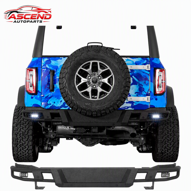 Ford Bronco Baja Offroad Steel Tubular Rear Bumper