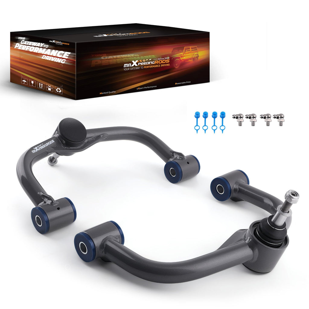 2-4" Lift 2x Front Upper Control Arms for Silverado 2500HD for Sierra 3500HD 2WD/4WD 2011-2019 8-Lug