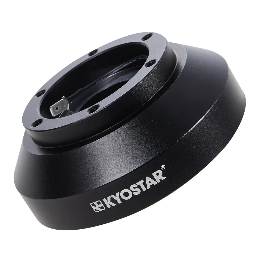 BMW E30 M3 318i 325 / 528e / M5 Black Aluminium Steering Wheel Short Hub Adapter