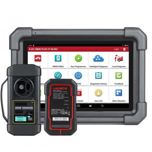 Launch X431 IMMO Plus Key Programmer 3-in-1 Immobilizer + ECU Cloning