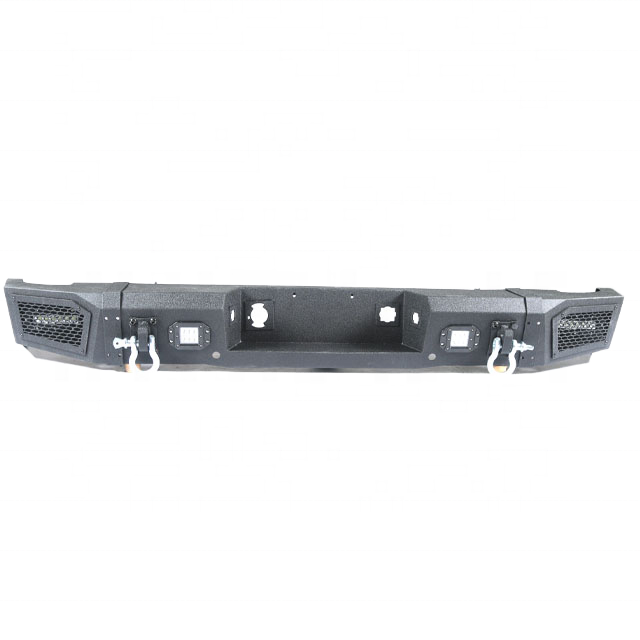 Universal / multi-fitment Heavy Duty Steel Black Rear Step Bumper