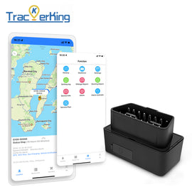 Universal OBDII Plug-and-Play GPS Vehicle Tracker