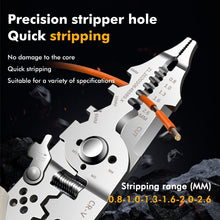 Load image into Gallery viewer, Wire Stripper Tool – 21-in-1 Industrial Pliers for Stripping, Cutting &amp; Crimping with OEM Support