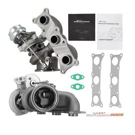306 HP Twin Turbos for BMW 335i(E90/E91/E92/E93)(E82/E88) Engine N54B30 3.0L 2006-2011019 135i(E82/E88) TD03
