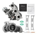306 HP Twin Turbos for BMW 335i(E90/E91/E92/E93)(E82/E88) Engine N54B30 3.0L 2006-2011019 135i(E82/E88) TD03