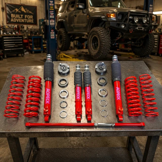 2008-2018 Isuzu D-Max New AOPCK 2 Inch Adjustable Off-Road Suspension Lift Kit