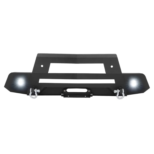 Chevrolet Silverado 1500 Front Winch Bumper Assembly with LED Lights