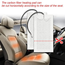 Load image into Gallery viewer, HTR-SEAT-014 Universal Multi-Brand Vehicle Built-In Carbon Fiber Seat Heater Kit