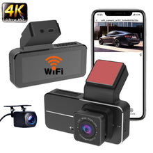 Load image into Gallery viewer, Universal 4K 2.4 inch Front and Rear Dash Cam