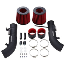Load image into Gallery viewer, Infiniti G35 Sedan 2007-2008 3.5L Black and Red Aluminium Short Ram Cold Air Intake