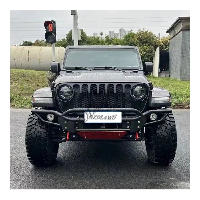 GZDL4WD Factory Steel Rear Bumper for Wrangler Gladiator 2022 Back Bumper Guard