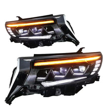 Load image into Gallery viewer, Matched pair of headlight assemblies for Toyota Prado 150 Series 2018-2020 left and right
