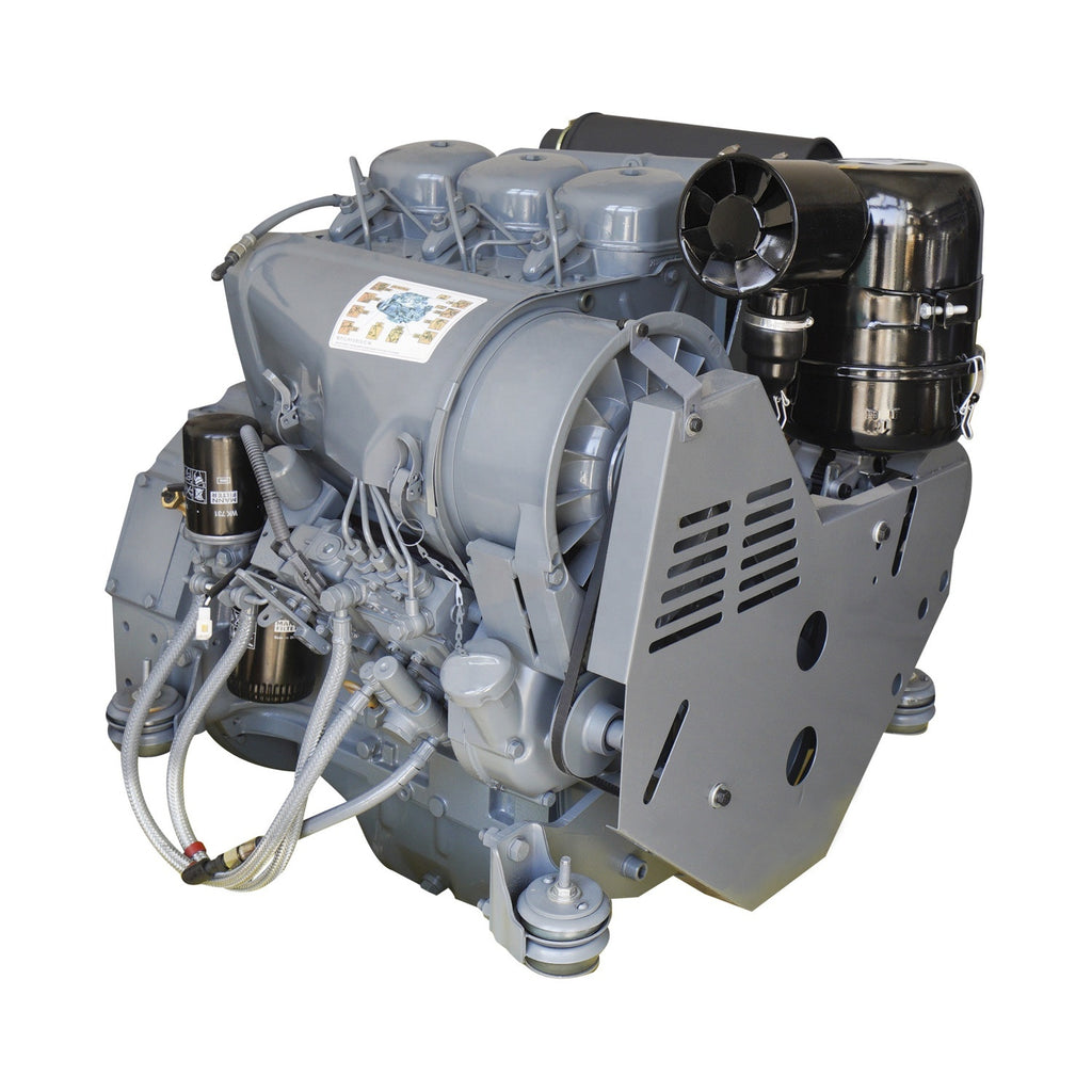 Deutz F3L912 2.8L air-cooled diesel engine assembly - new