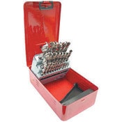 Load image into Gallery viewer, 29 Piece HSS Twist Drill Bit Set 1/16" - 1/2"
