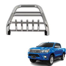 Load image into Gallery viewer, Toyota Hilux Revo Stainless Steel Front Bumper