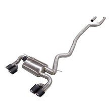 Load image into Gallery viewer, BMW 320i 328i F30 N20 N26 2.0T Stainless Steel 4-Tip Valved Sport Catback Exhaust (M3 Style)