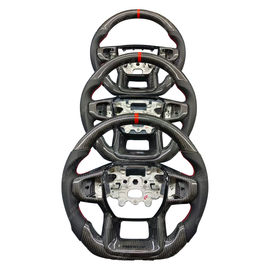 Toyota Land Cruiser Hilux Prado Cruise Control Carbon Fibre Steering Wheel