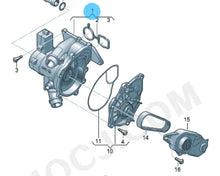 Load image into Gallery viewer, VW Golf, Tiguan &amp; Audi A3, A4, Q5 1.8/2.0 TSI Water Pump Assembly 06L121111