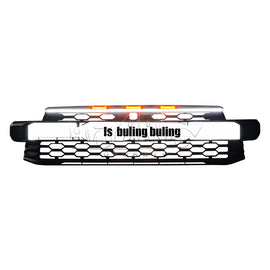 Glossy black front grille with LED for Ford Ranger Raptor