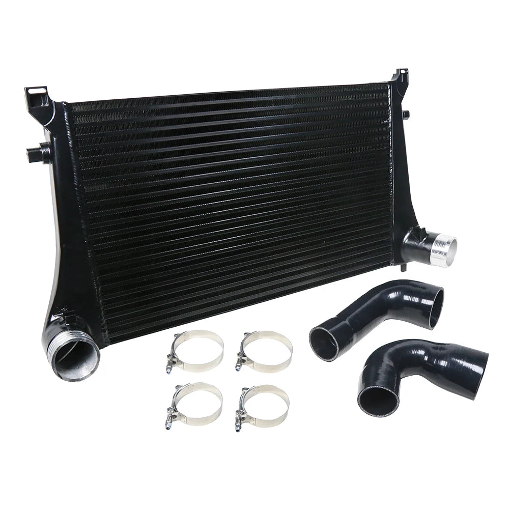 VW Golf Mk7 GTI / Golf R / Audi A3 S3 8V EA888 1.8T 2.0T Bar and Plate Intercooler Kit 70mm - Black
