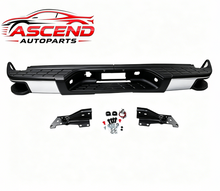 Load image into Gallery viewer, Pickup / multi-fitment Rear Bumper Chrome with Side Step