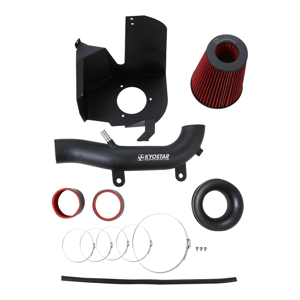 Jeep Wrangler JL / Gladiator JT 2018+ Cold Air Intake Kit - Black and Red