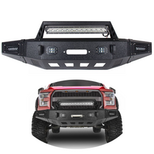 Load image into Gallery viewer, Ford F-150 Steel Offroad Front Winch Bumper