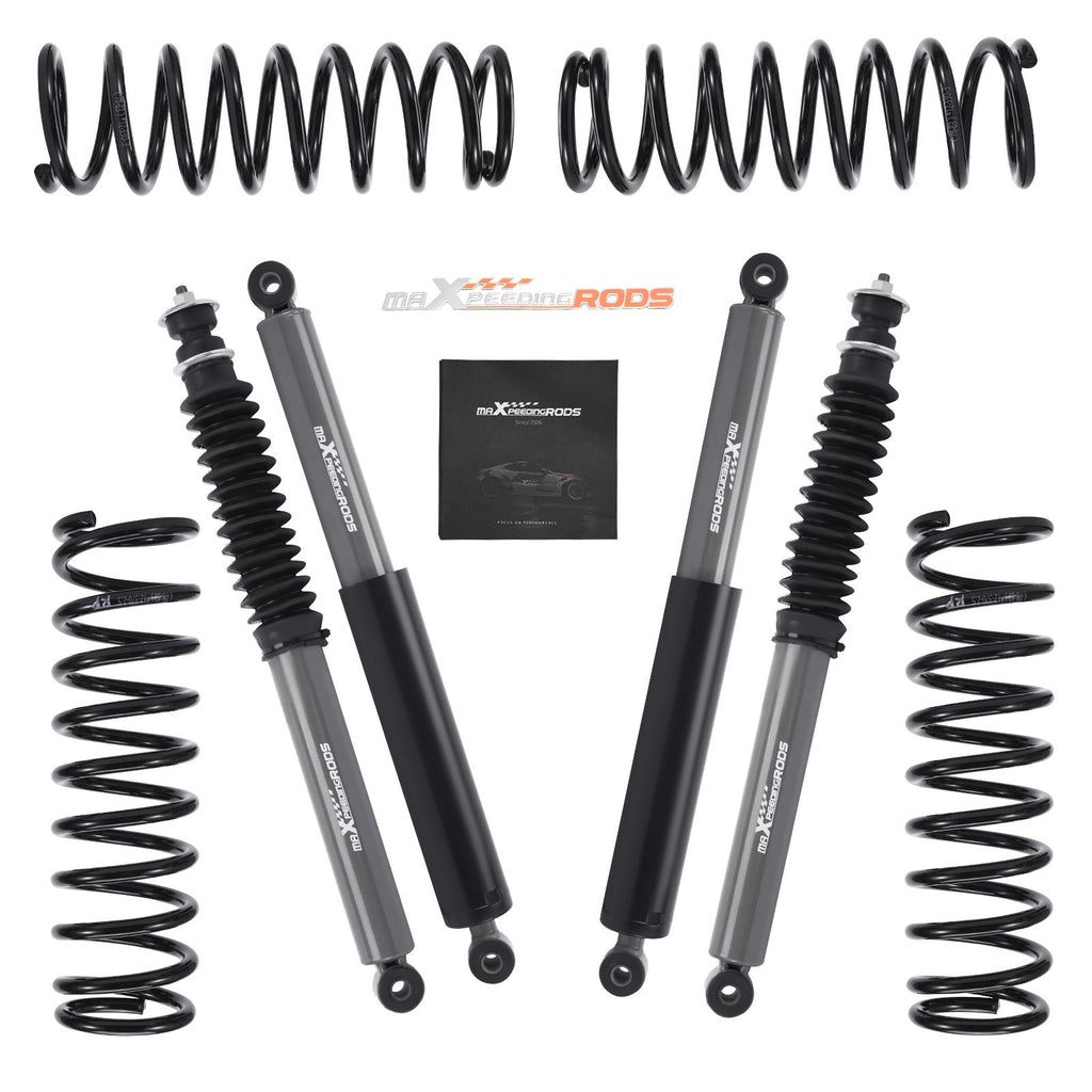 New Suspension Lift Kit for Gen 3 (98-18) Suzuki Jimny with Rubber Bushings 2" Lift Front/Rear Retrofit/Upgrade