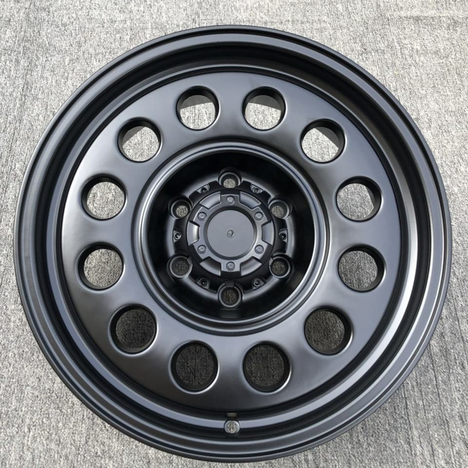 [RIM-045] 2015-2024 Toyota Hilux 17 Inch 6x139.7 Cast Alloy Wheel Set Of 4 Black