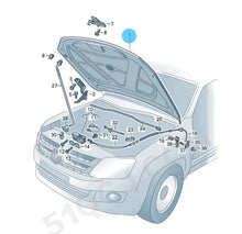 Load image into Gallery viewer, Volkswagen Amarok 2010–2022 Front Guard (Fender) Steel 2H0821161