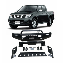 GZDL4WD Factory OEM Steel Front Bumper Kits Auto Accessories Car Part for Navara D40 2008 2006-2010
