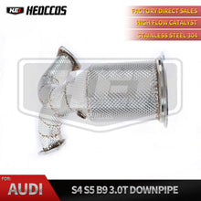 Load image into Gallery viewer, Audi S4 S5 B9 3.0T High Performance Exhaust Downpipe