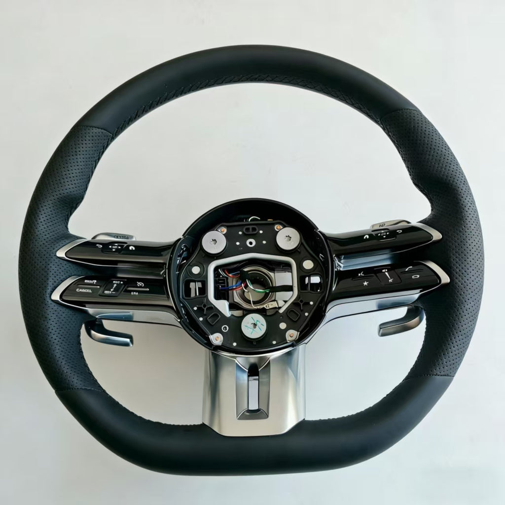 Dragonfly style leather steering wheel upgrade for Mercedes-Benz S-Class W222 GLS
