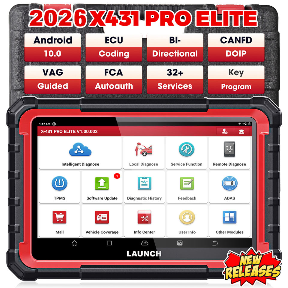 Launch X431 PRO Elite Full System Diagnostic Tool