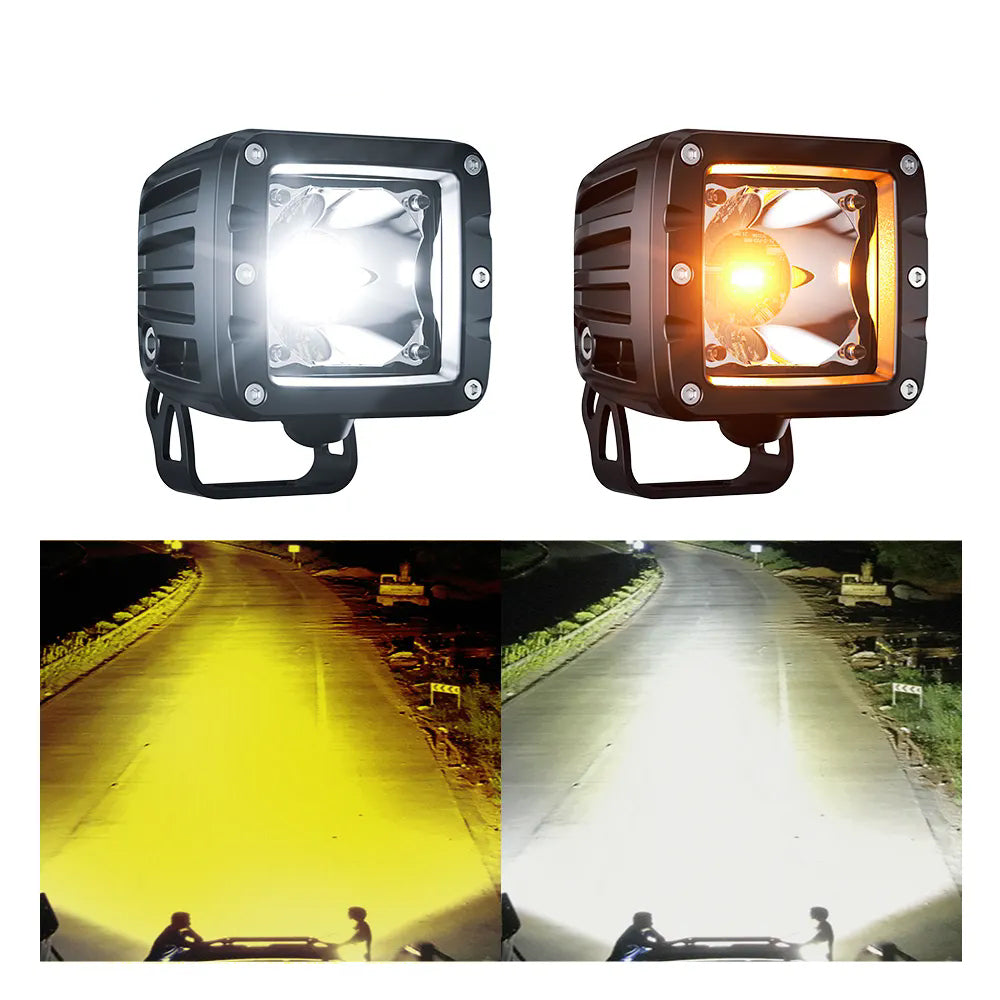 Universal Dual Colour LED Driving Light