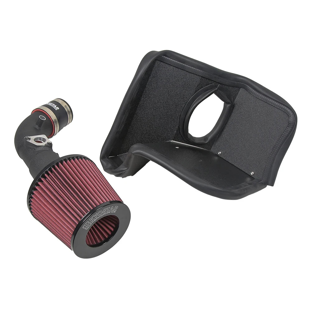 Toyota Corolla 2009-2017 / Scion iM 2016-2017 1.8L Black and Red Cold Air Intake with Filter and Heat Shield