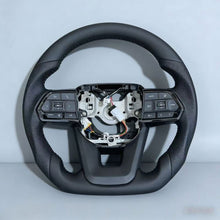 Load image into Gallery viewer, Full leather steering wheel compatible with Toyota Land Cruiser 70, 200, 300 and Prado