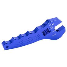 Load image into Gallery viewer, Adjustable Aluminium AN Fitting Spanner Wrench AN3 to AN12, 0-33 mm, Red