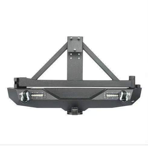 Jeep Wrangler Tubular Rear Bumper with Tire Carrier