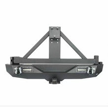 Load image into Gallery viewer, Jeep Wrangler Tubular Rear Bumper with Tire Carrier